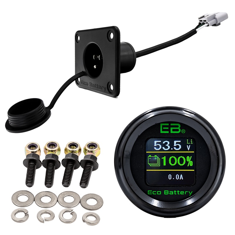 EZGO TXT Installation Kit for Eco 51v 72ah LifePo4 Lithium Battery PN# I-3283