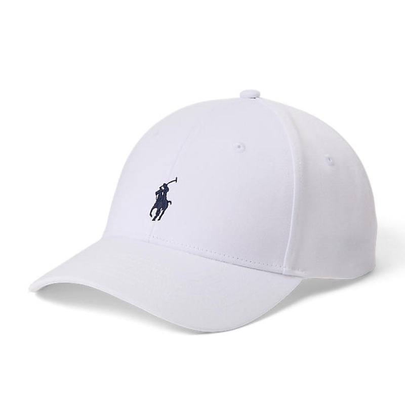RLX Ralph Lauren Performance Twill Caps – White