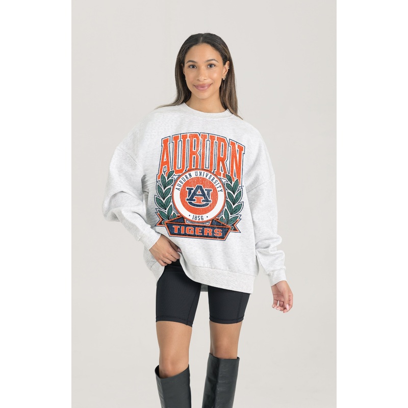 AUBURN TIGERS Heritage Fleece Crewneck Pullover