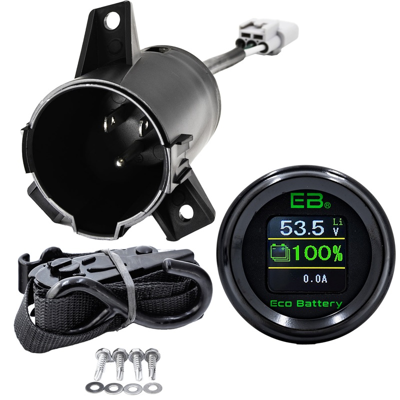 Club Car Precedent Installation Kit for Eco 51v 72ah LifePo4 Lithium Battery PN# I-3133