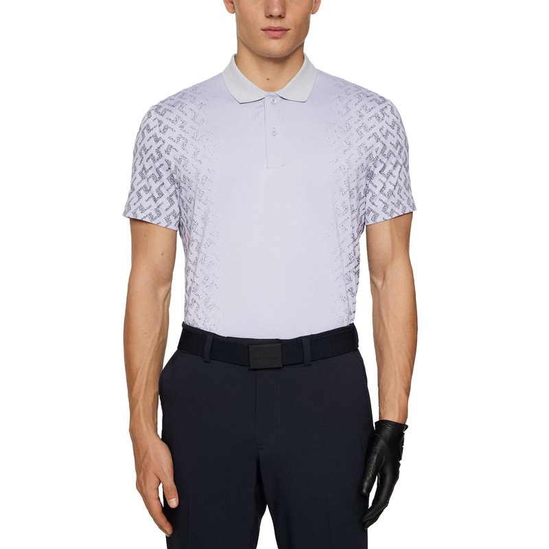 J.Lindeberg Kalle Golf Polo Shirt – Light Grey