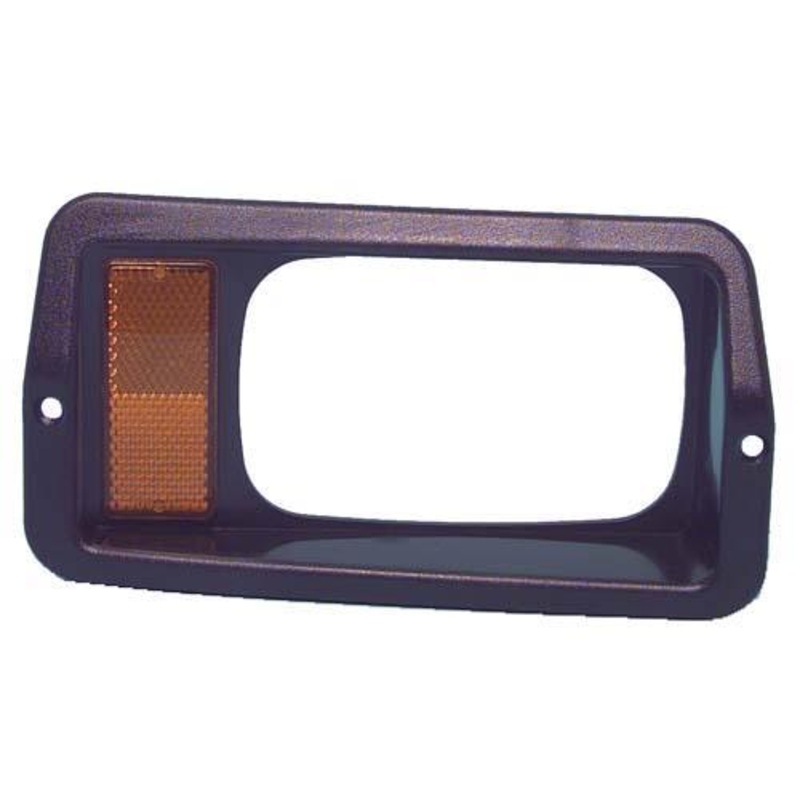 1986-92 Club Car DS – Passenger Side Headlight Bezel with Yellow Turn Signal