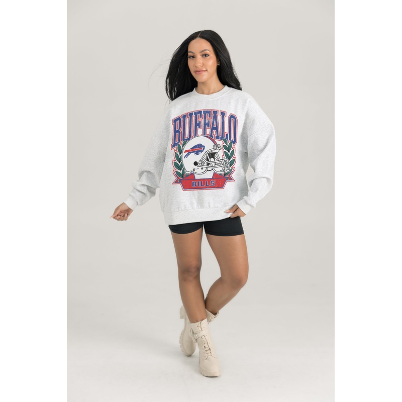 BUFFALO BILLS Heritage Fleece Crewneck Pullover
