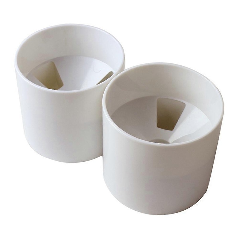 Plastic Golf Cup Practice Putting Aid For Yard Practice In White Color With Protect Green Hole 1Set
