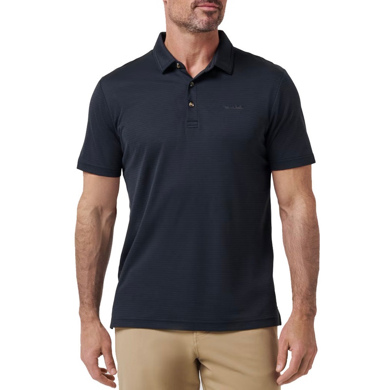 Travis Mathew The Zinna 2.0 Golf Shirt – Black