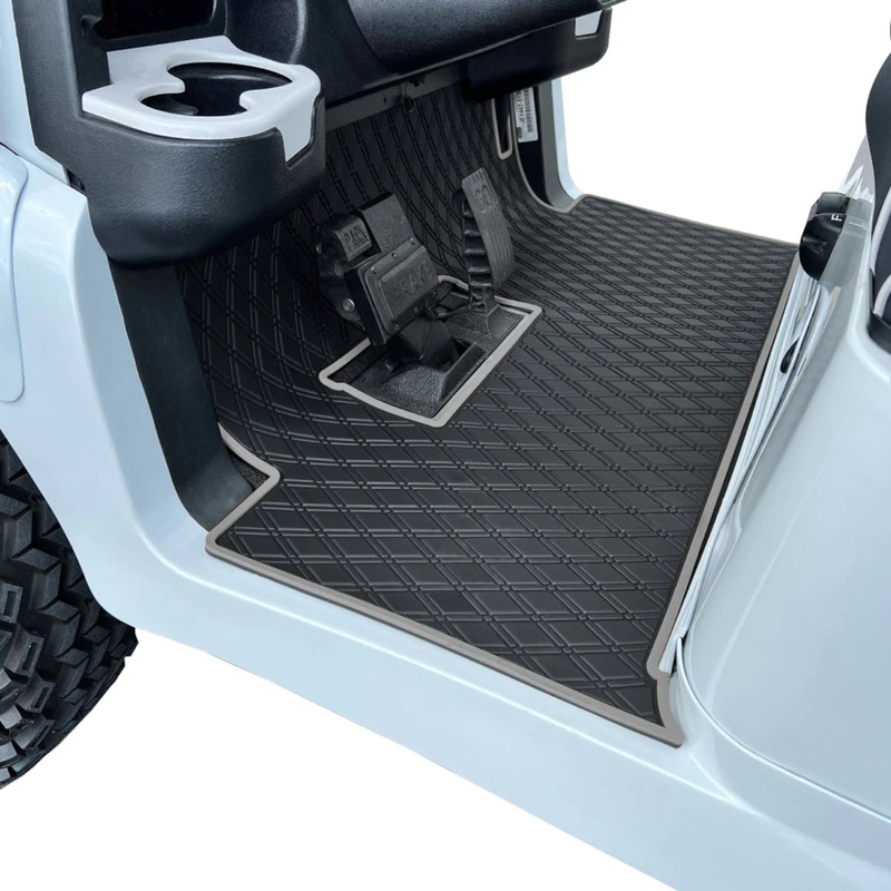 Xtreme Floor Mats for Club Car Precedent / Onward / Tempo / Villager & V4L – Black/Grey PN# 03-172