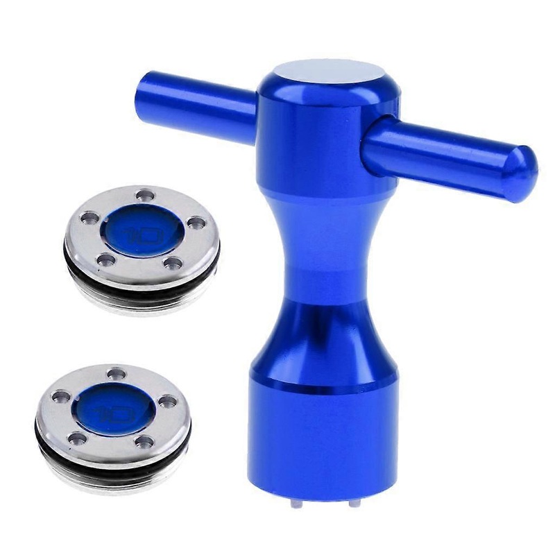 2 Pieces Golf Custom Weights + Wrench For Scotty Cameron Putters 10G Blue