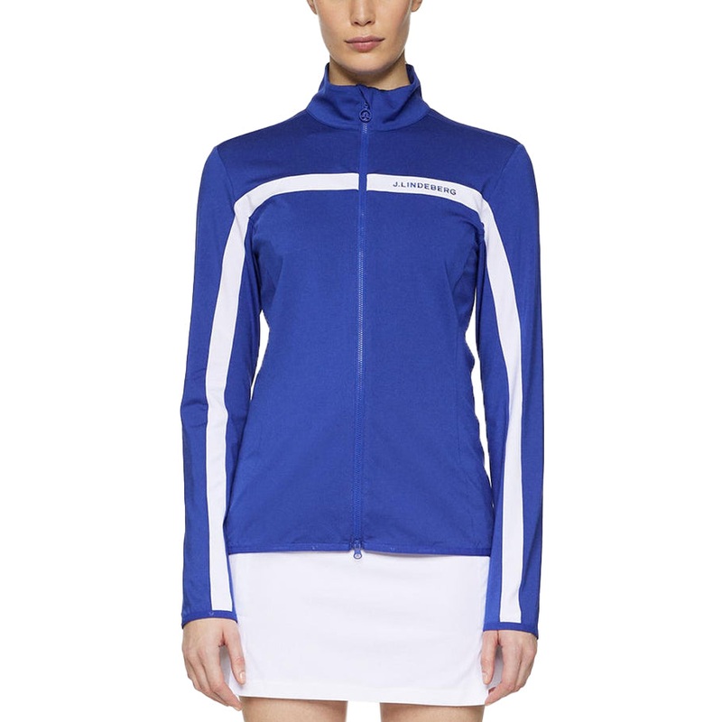 J.Lindeberg Women’s Janice Golf Mid-Layer – Clematis Blue