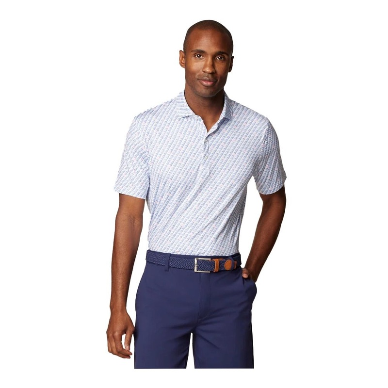 Johnnie-O Shrimpy Golf Polo|Monsoon|Small|Medium|Large|X-Large|XX-Large