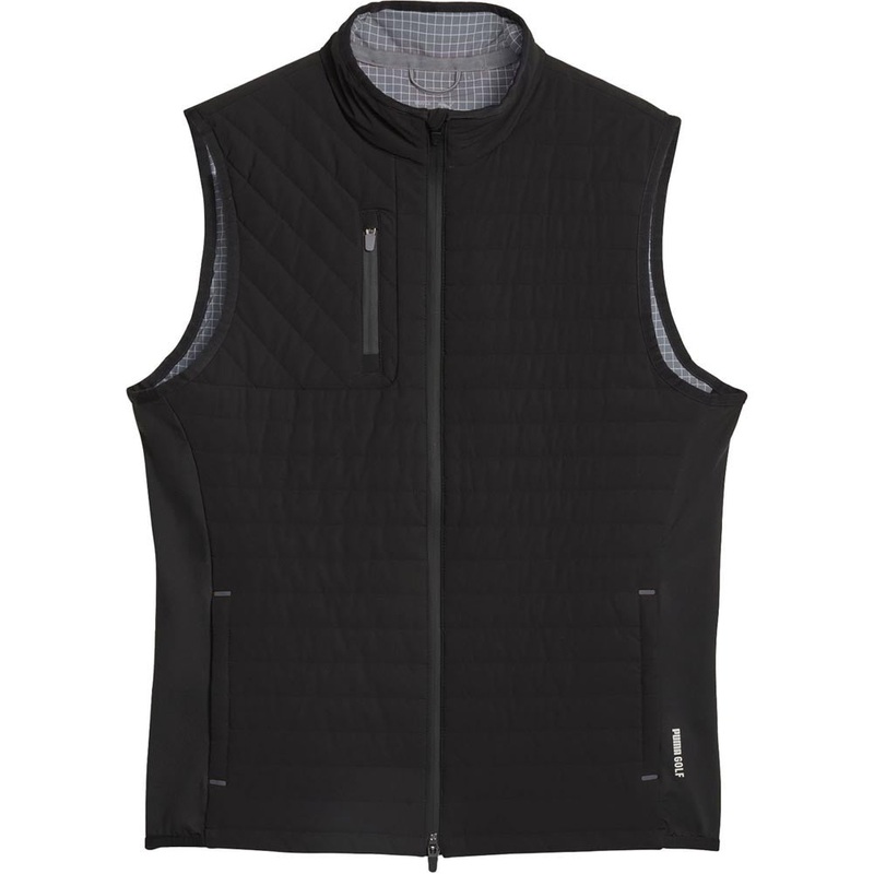 Puma Scotia Quilted Golf Vest|Black|Navy Blazer|Small|Medium|Large|X-Large|XX-Large|XXX-Large