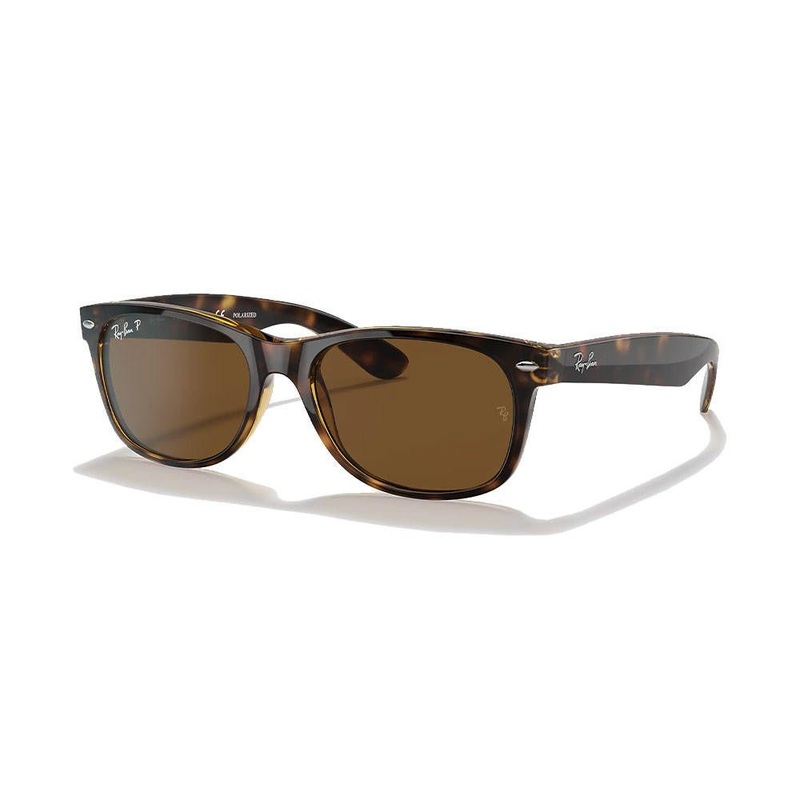 Ray-Ban New Wayfarer – Tortoise/Classic Brown Polarized