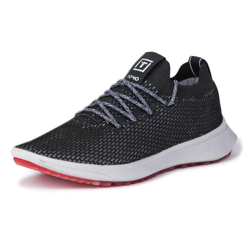 Tomo Alpha Wide Golf Shoes – Carbon Black