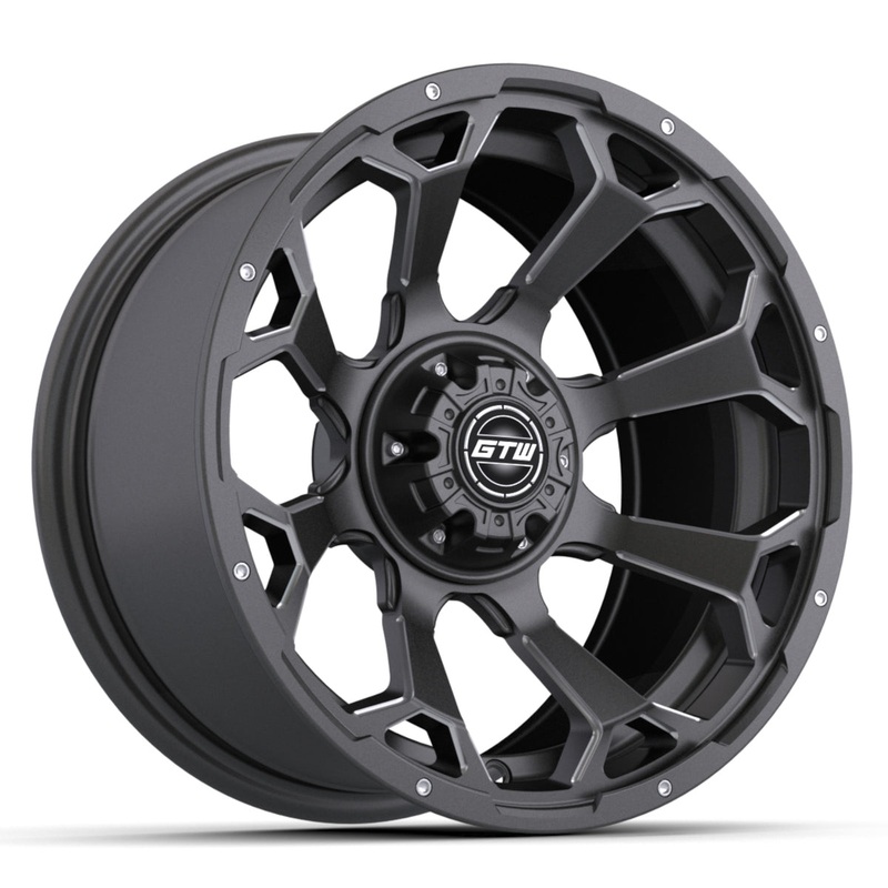14×7 GTW Raven Off-Road Matte Grey Wheel PN# 19-227