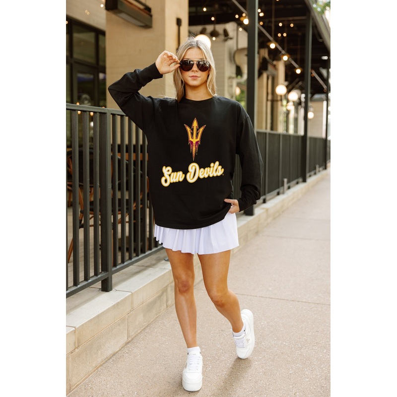 ARIZONA STATE SUN DEVILS HONOR ROLL ESSENTIAL RELAXED FIT LONG SLEEVE TEE