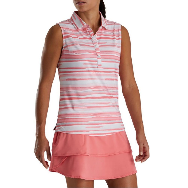 FootJoy Women’s Watercolor Sleeveless Polo