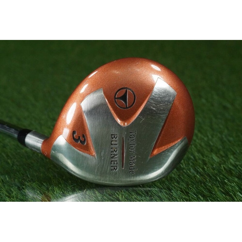 TAYLORMADE BURNER 3 FAIRWAY WOOD R80 STEEL PRECISION RIFLE LITE REGULAR FLEX RH