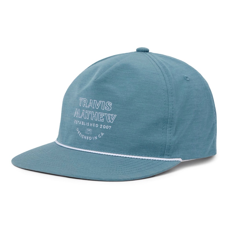 Travis Mathew Hidden Agenda Snapback Cap – Captains Blue