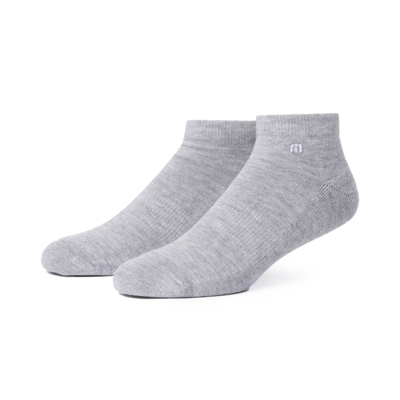 Travis Mathew Shorty Smalls 2.0 Golf Sock – Heather Alloy