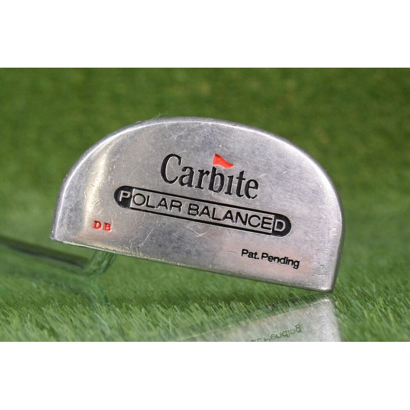 CARBITE GOLF POLAR BALANCED DB 35 MALLET PUTTER W/ CARBITE GOLF GRIP