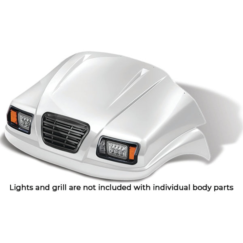 DoubleTake Phantom Front Cowl, Club Car Precedent 04+, Pearl