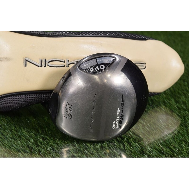 NICKLAUSE MULTI LAYER 440 10.5 DRIVER SG PRO STIFF FLEX SHAFT & HEADCOVER ~ L@@K