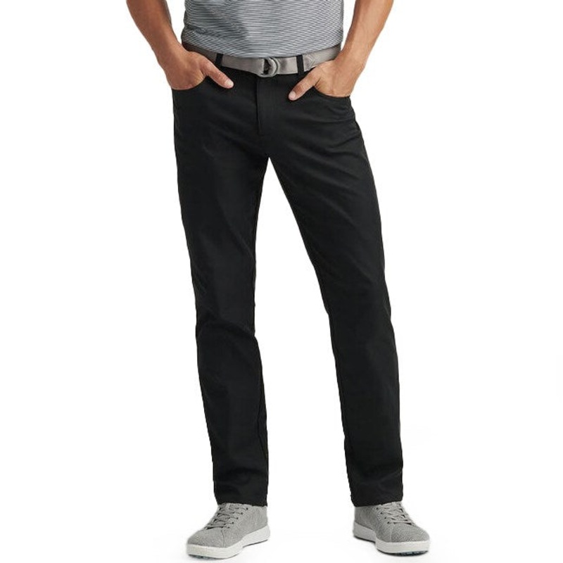 Peter Millar Performance 5 Pocket Golf Pants – Black