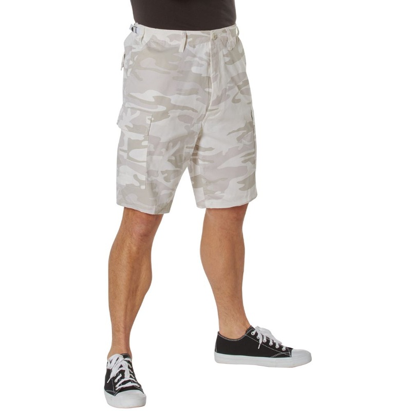 Rothco Men’s Camo BDU Shorts|White Camo|City Camo|Sky Blue Camo|Coyote Camo|Woodland Camo|Red Camo|Tri-Color Desert Camo|4XL|L|3XL|S|M|XL|XXL|5XL