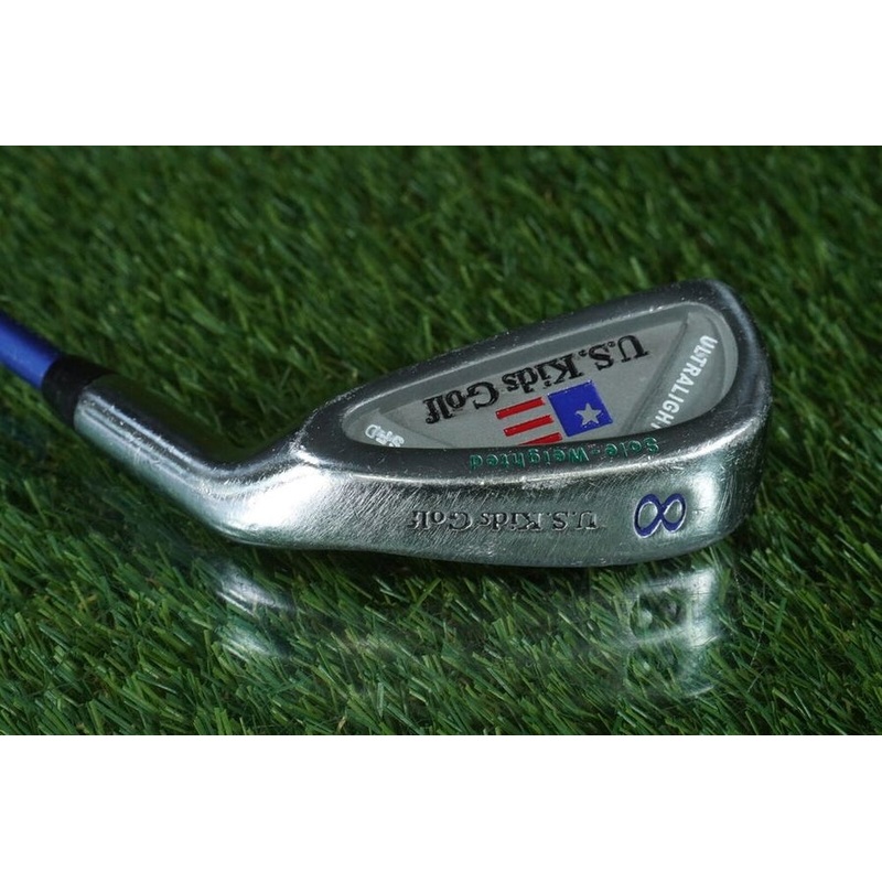 U.S. KIDS GOLF SFD 8 IRON 27.5 SOLE WEIGHTED KIDPOWER YOUTH JUNIOR JR. RH