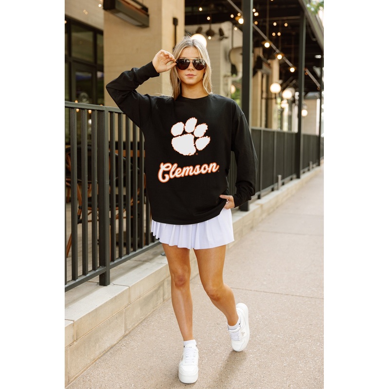 CLEMSON TIGERS HONOR ROLL ESSENTIAL RELAXED FIT LONG SLEEVE TEE