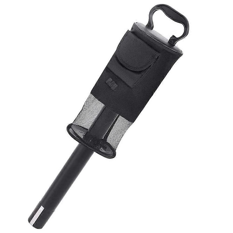 Golf Ball Collector, Golf Ball Shag Bag Holds About 75 Balls Golf Detachable Ball Retrievers Tube with Storage Bag Golf Ball Picker Scooping Device