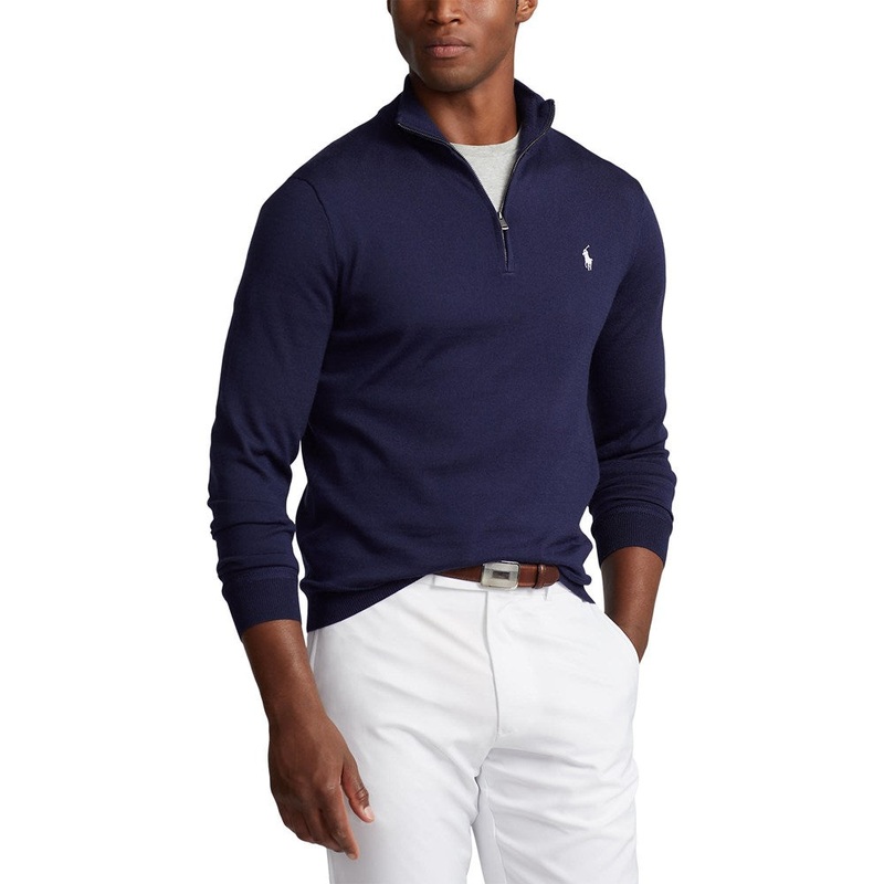 Polo Performance Ralph Lauren Performance 1/4 Zip Golf Sweater – Refined Navy
