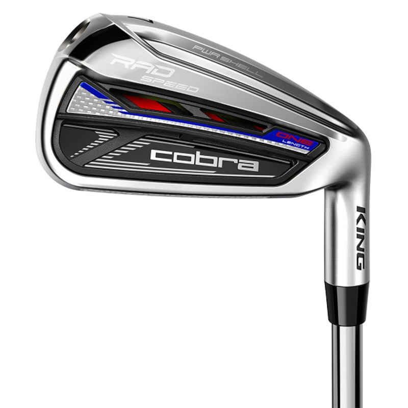 Pre-Owned Cobra Golf King RADSPEED ONE Length Irons (7 Iron Set)