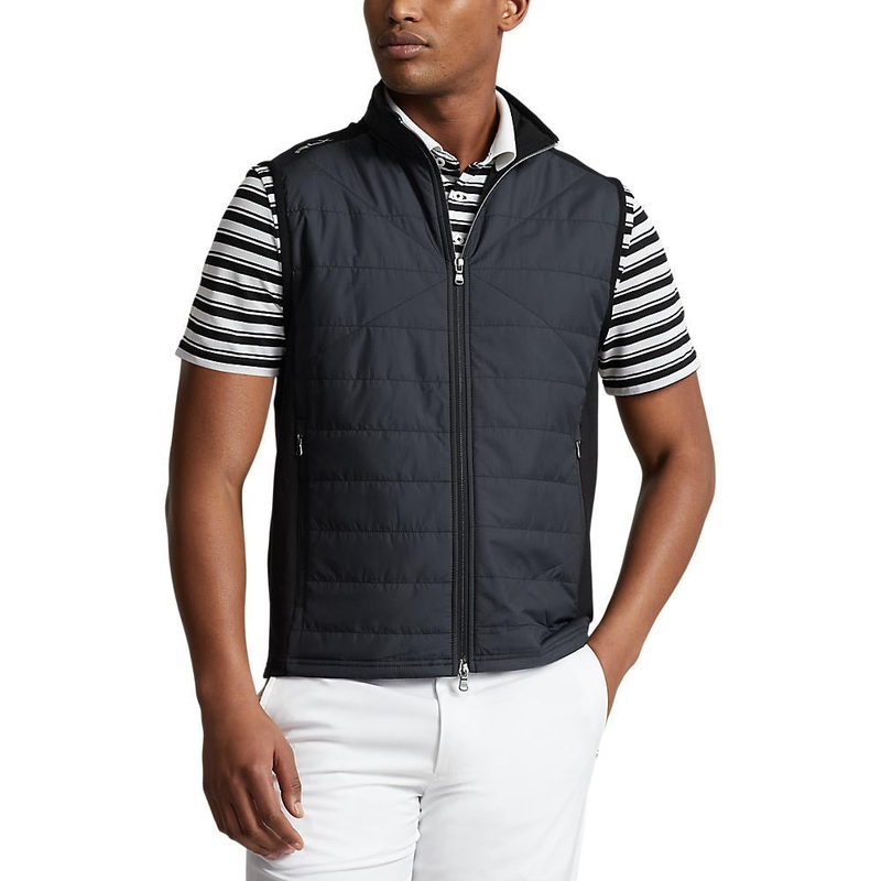 RLX Ralph Lauren Cool Wool Insulated Golf Vest – Polo Black