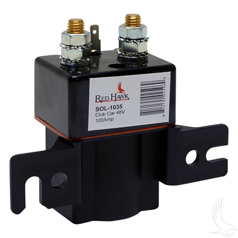 Solenoid, 48V, 4 Terminal, Club Car Electric 95+