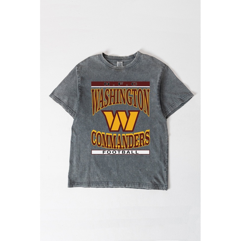 WASHINGTON COMMANDERS CLASSIC GRIND WASHED RELAXED FIT TEE