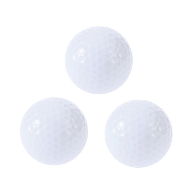 3 Pcs Night Balls Glow Golf Balls Lighted Golf Balls LED Light Golf Balls Light Balls