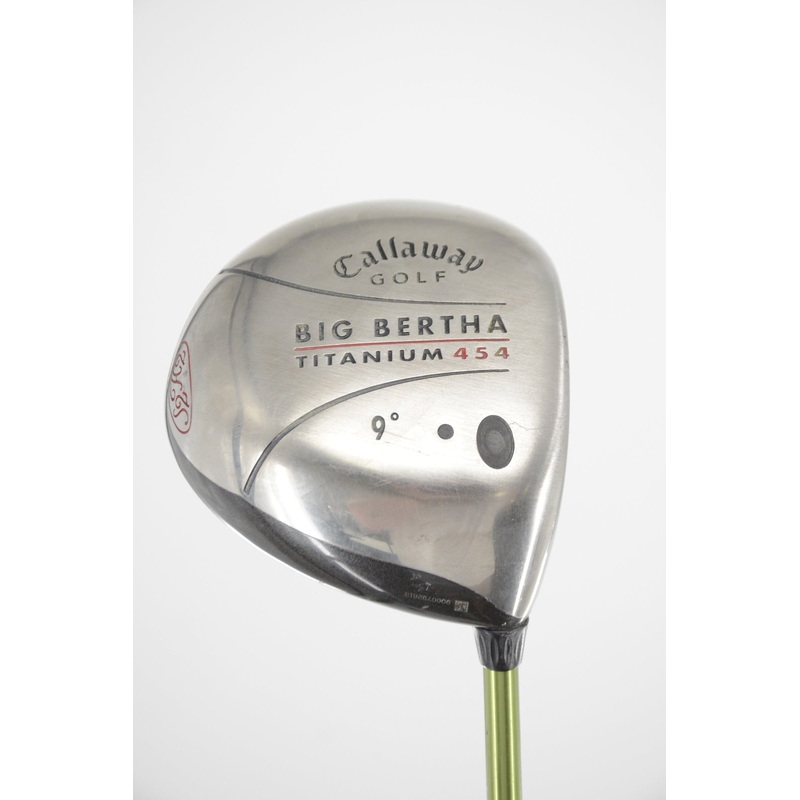 Callaway Big Bertha Ti 454 9 Degree Driver S Flex 44.75