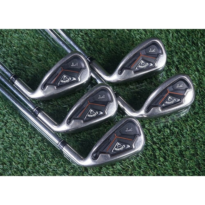 CALLAWAY GOLF FT IRONS SET 7-P+A TRUE TEMPER REGULAR FLEX R-300 SHAFTS ~ L@@K!!