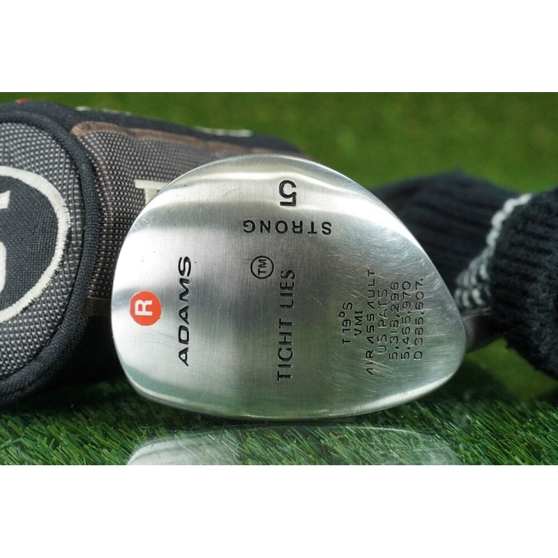 ADAMS TIGHT LIES STRONG 5 WOOD VMI SUPERSHAFT 19 LEFT HANDED LH W/ HEADCOVER