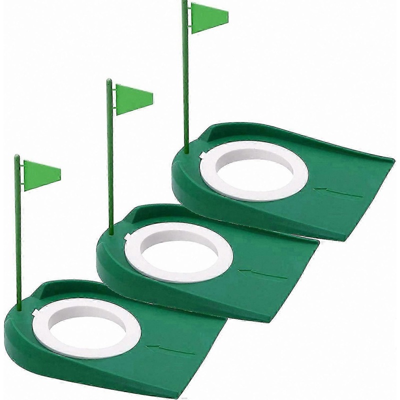 Adjustable Golf Putter Training Hole with Cup and Flagpole for All-Around Practice