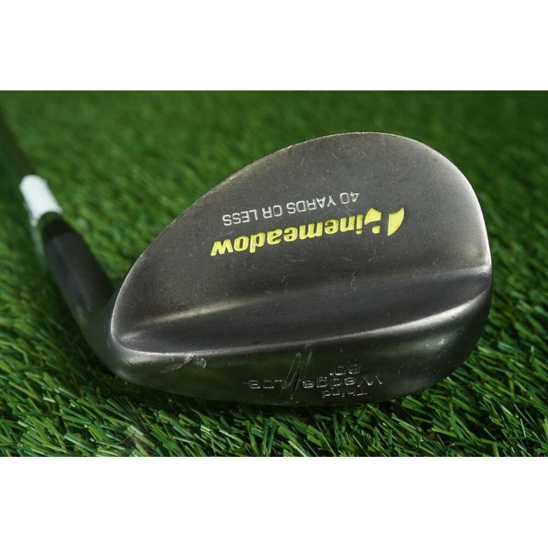 PINEMEADOW 40 YARDS OR LESS THIRD WEDGE LOB WEDGE 60* WEDGE FLEX SHAFT ~ L@@K!!