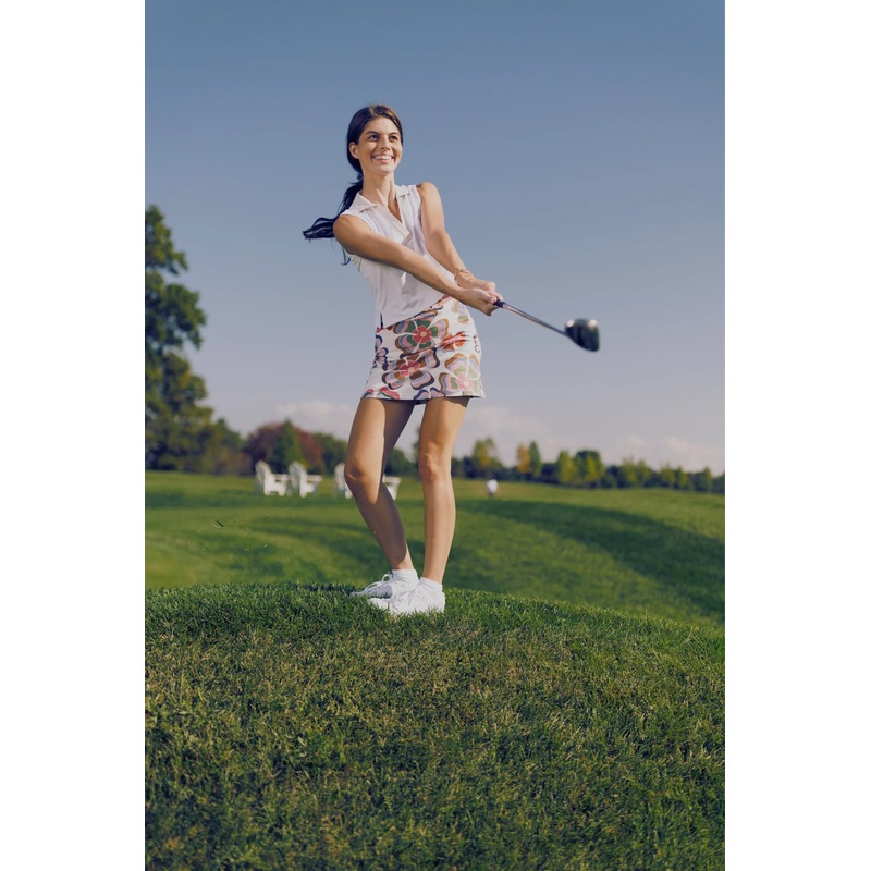 The Quinn Skort|70S Colorblock|Prep School Plaid|Garden View|She’s A Rainbow|XXS|XS|S|M|L