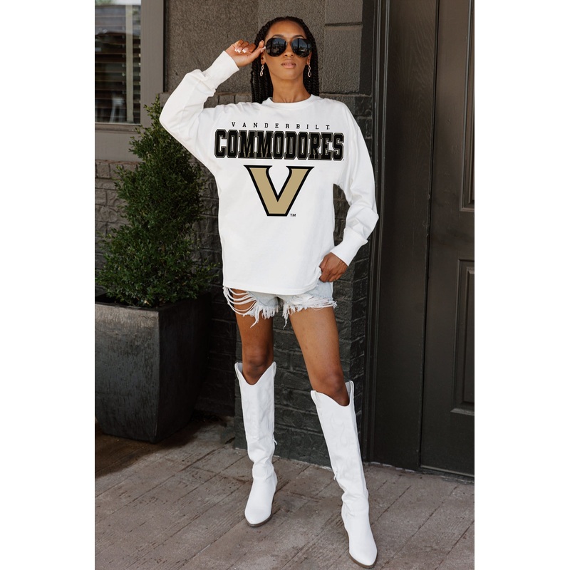 VANDERBILT COMMODORES Big Goals Oversized Pullover