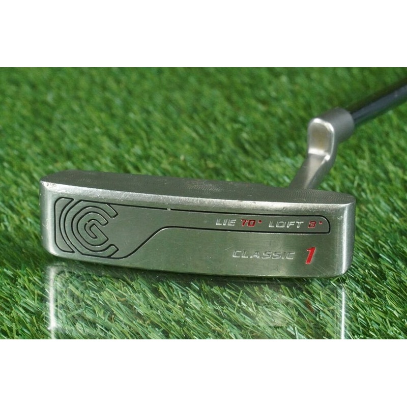 CLEVELAND CLASSIC 1 BLADE PUTTER 35 LIE 70 LOFT 3 ORIGINAL SHAFT & GRIP RH