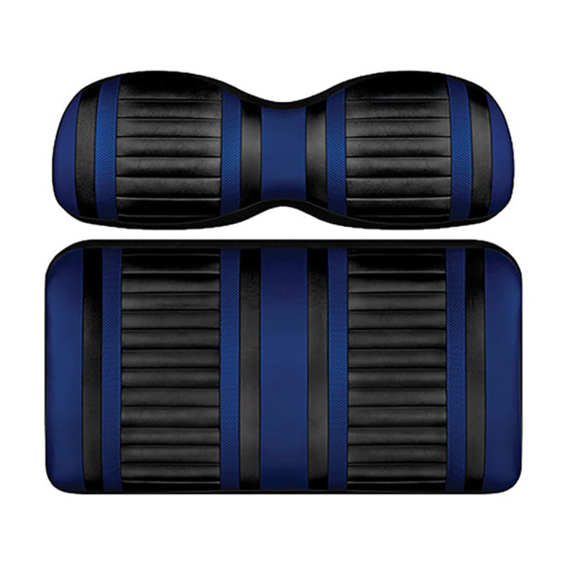 DoubleTake Extreme Front Cushion Set, Yamaha Drive2, Black/Blue