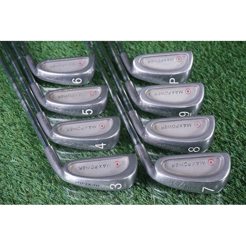 DUNLOP MAXPOWER IRONS STARTER SET 3-P TRUE TEMPER TT LITE REGLUAR FLEX SHAFTS