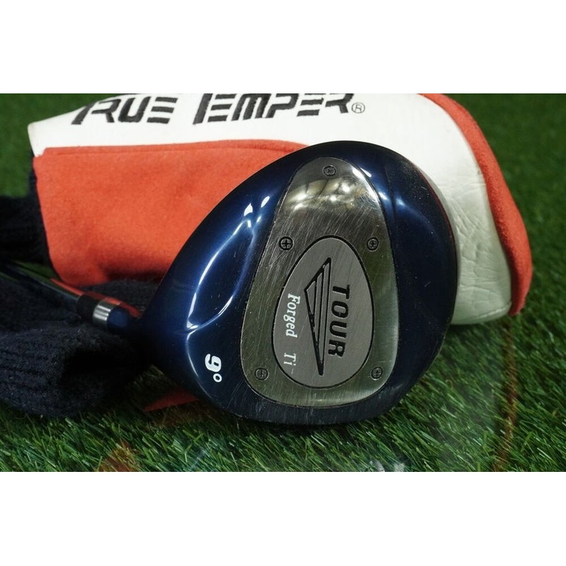 TOUR FORGED TI DRIVER TRUE TEMPER BI MATRX ROCKET REGULAR FLEX 9 W/ HEADCOVER