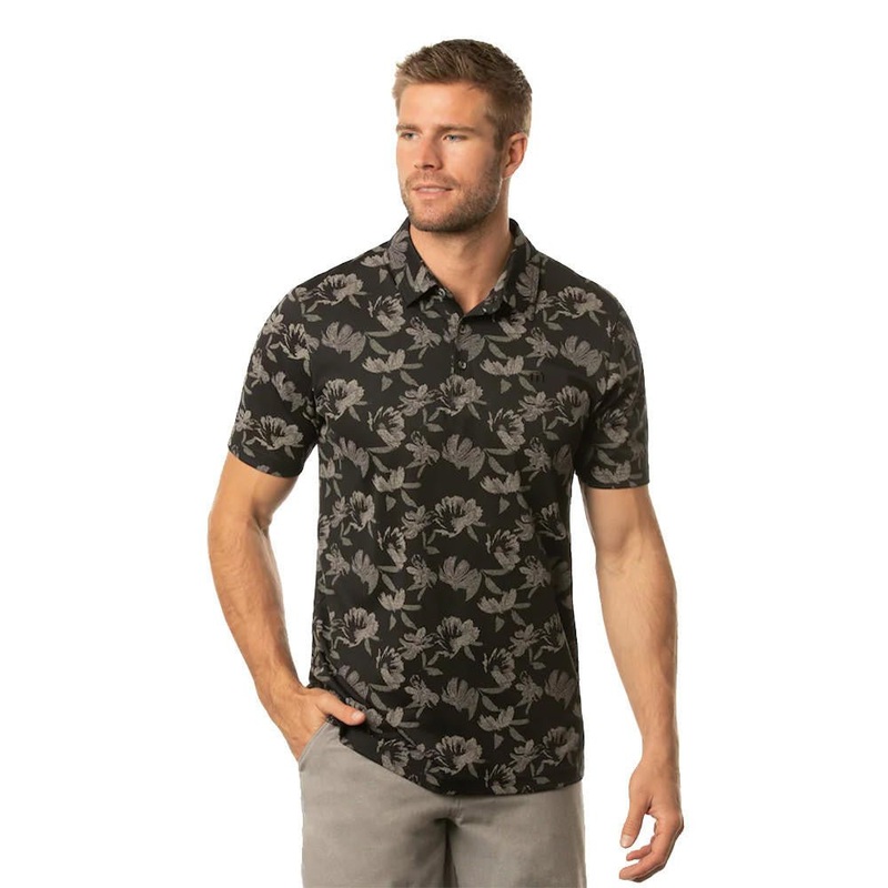Travis Mathew Howling Polo|Black|Small|Medium|Large|X-Large|XX-Large|XXX-Large