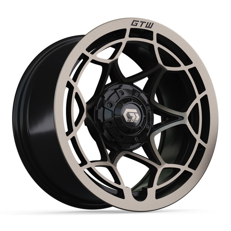 14 GTW Nexus Gloss Black with Satin Bronze Face Wheel