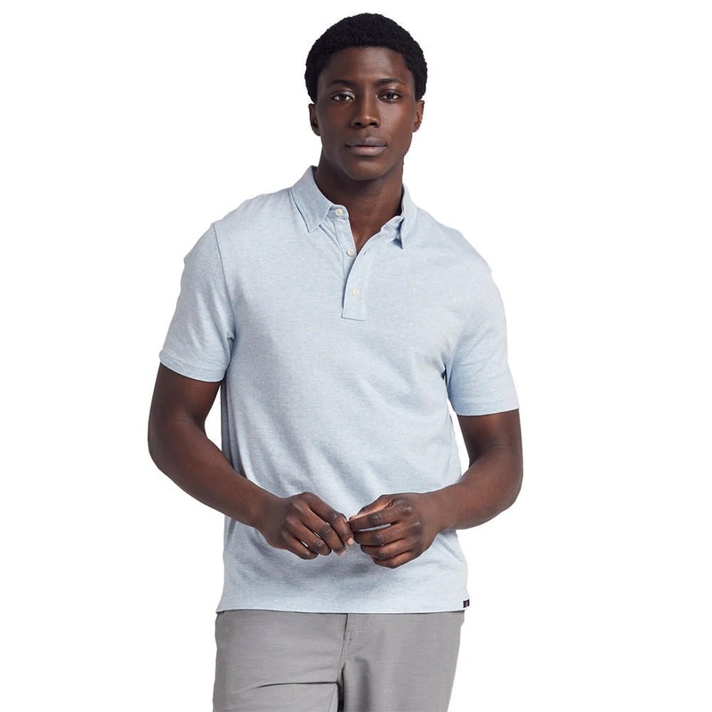 Faherty Movement Polo|Night Shore Stripe|Dune Stripe Grey|Cardiff Blue Heather|Horizon Line Stripe|Sea Navy Melange|X-Small|Small|Medium|Large|X-Large|XX-Large